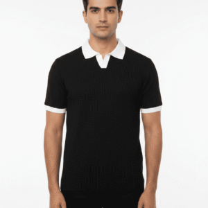 Polo-T Shirt Black