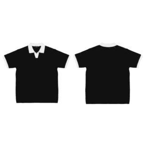 Polo-T Shirt Black