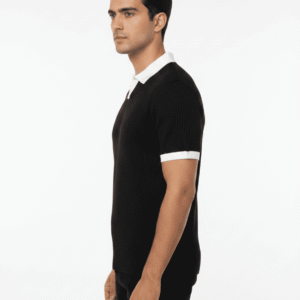 Polo-T Shirt Black