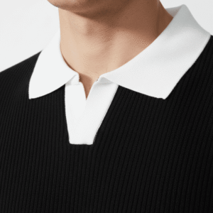 Polo-T Shirt Black