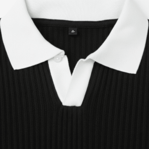 Polo-T Shirt Black