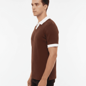 Polo-T Shirt Brown