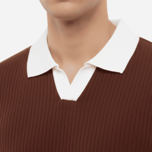 Polo-T Shirt Brown
