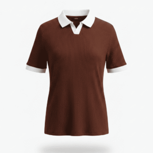 Polo-T Shirt Brown